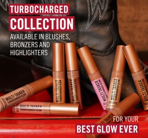 Rimmel Multi-Tasker Turbocharged Glow rozświetlający róż w płynie 001 Not Basic B 10 ml