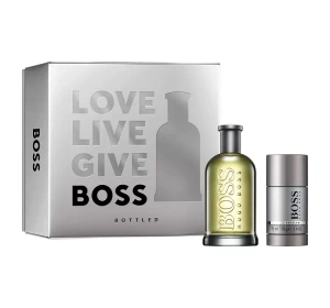 HUGO BOSS BOTTLED WODA TOALETOWA 200ML + DEZODORANT 75ML