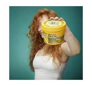 Garnier Fructis Hair Food Banana odżywcza maska do włosów suchych 400 ml