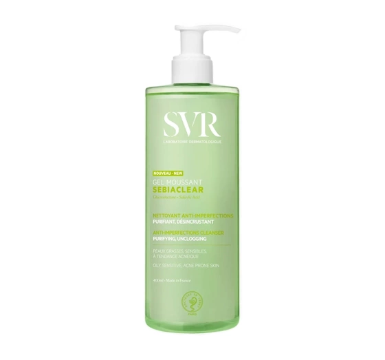 SVR SEBIACLEAR OCZYSZCZAJĄCY ŻEL DO MYCIA 400ML
