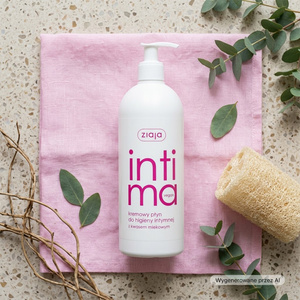 Ziaja Intima kremowy płyn do higieny intymnej z kwasem mlekowym 500 ml