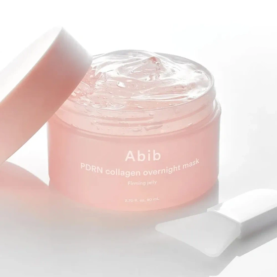Abib PDRN Collagen Overnight Mask Firming Jelly kolagenowa ujędrniająca maska do twarzy na noc z PDRN 80 ml