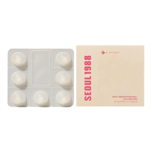 K-Secret Seoul 1988 Boosting Ball Collagen 100% intensywne kuleczki z czystym kolagenem hydrolizowanym 35 mg x 7 sztuk