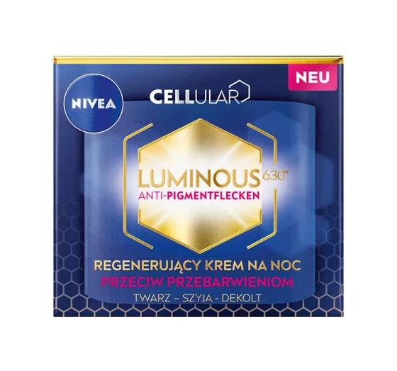 NIVEA Luminous630 krem na przebarwienia na noc 50ml