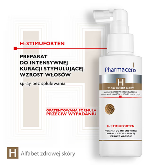 Pharmaceris H Stimuforten preparat do intensywnej kuracji stymulującej wzrost włosów 125 ml