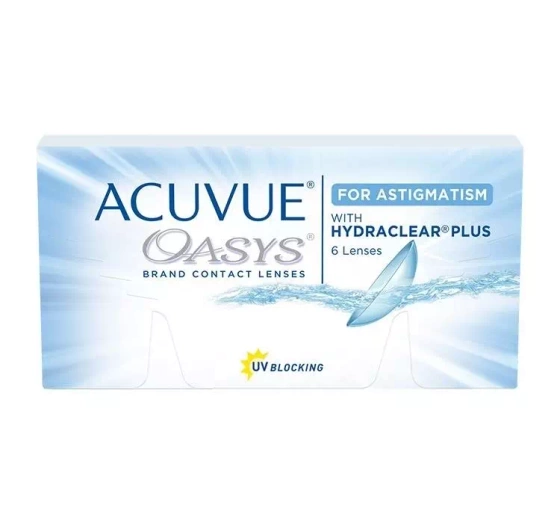 ACUVUE OASYS FOR ASTIGMATISM 6 SZTUK /8.6/+0.00/-2.25/20