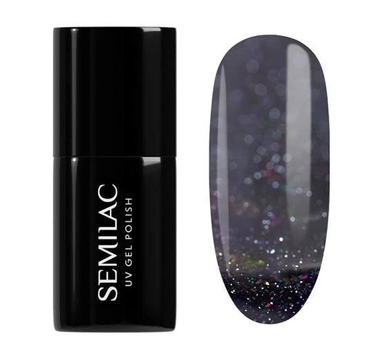 Semilac Winter Collection lakier hybrydowy 611 Violet Night 7 ml