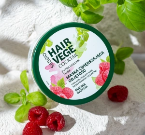 Sessio Hair Vege Coctail maska zwiększająca objętość włosów Malina Bazylia 250g