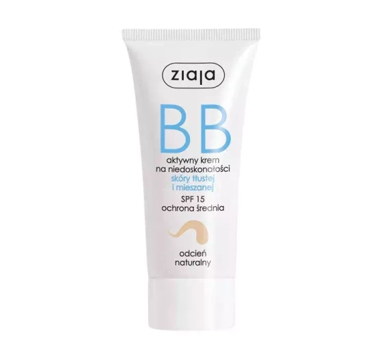 Ziaja krem BB do skóry tłustej mieszanej Naturalny