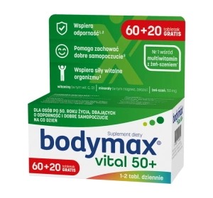 Bodymax Vital 50+ suplement diety 60 + 20 tabletek