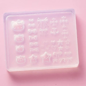 Clavier 3D Nail Art Forms silikonowe formy do ozdób 04