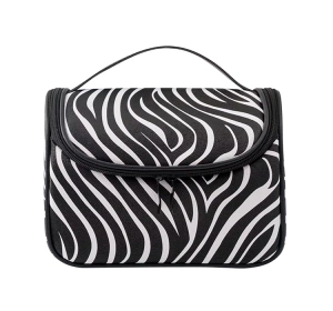 eCarla kosmetyczka rozkładana kuferek Zebra