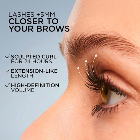 L’Oréal Paris Telescopic Extensionist Mascara wodoodporny pogrubiająco-wydłużający tusz do rzęs Waterproof Black 9,9 ml