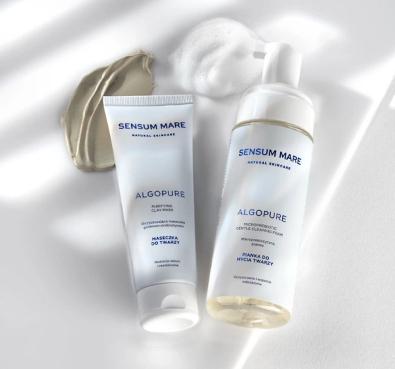Sensum Mare ALGOPURE mikroprebiotyczna pianka do mycia twarzy 150ml