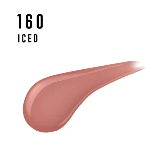Max Factor Lipfinity pomadka 160 Iced 2,3 ml + Top Coat 1,9 g