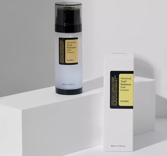 COSRX Advanced Snail Radiance Dual Essence esencja do twarzy 80 ml