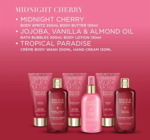 Baylis & Harding Luxury Collection zestaw prezentowy pianka do kąpieli 300 ml + balsam 130 ml + mgiełka 250 ml + masło do ciała 130 ml + krem do rąk 130 ml + żel pod prysznic 300 ml