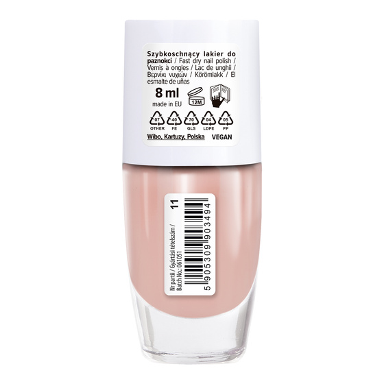 Lovely Fast Dry klasyczny lakier do paznokci 11 8 ml