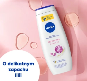 NIVEA Diamond & Argan Oil pielęgnujący żel pod prysznic 500ml