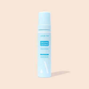 Azure Tan Organic Coconut Self Tan Mousse Medium to Dark samoopalająca pianka do ciała z wodą kokosową baza uniwersalna 200 ml