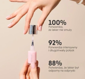 Semilac Nail Lacquer klasyczny lakier do paznokci 104 Cream Supreme 9 ml