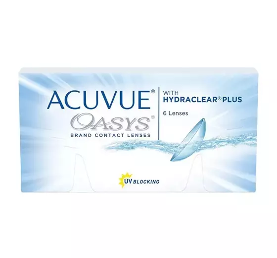 ACUVUE OASYS WITH HYDRACLEAR PLUS 6 SZTUK 1.25 / 8.4