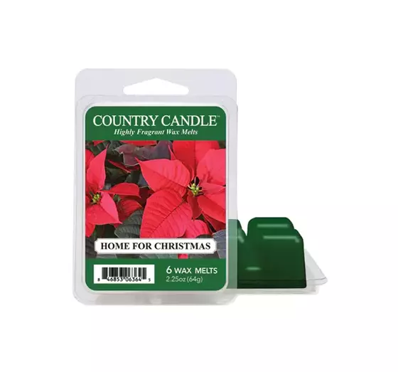 COUNTRY CANDLE WOSK ZAPACHOWY HOME FOR CHRISTMAS 64G