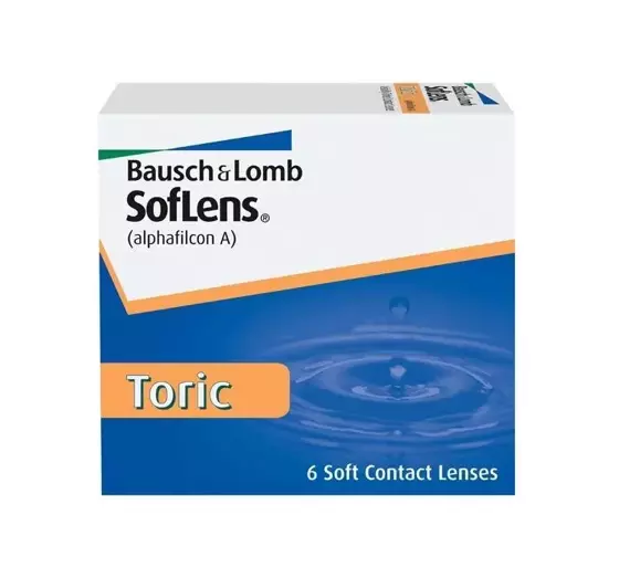 SOFLENS TORIC 6 SZTUK 8.5/-0.25/-0.75/170